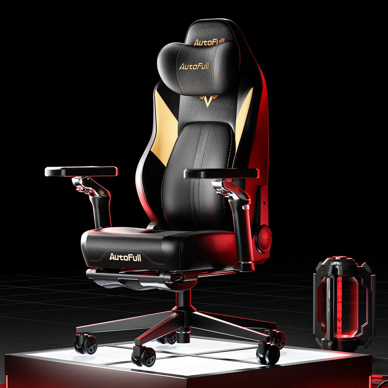 AutoFull M6 Ultra Gaming Chair - Ergonomic Racing Style Computer Chair with Lumbar Support & Headrest for PC, Office, and Esports - Perfect for Long Gaming Sessions & Work from Home