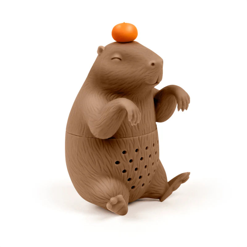 Fred Capybara Tea Infuser - Fun & Adorable Loose Leaf Tea Strainer for Tea Lovers - Perfect for Home, Office, or Gift Giving
