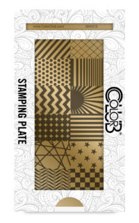 Color Club Nail Art Stamping Plates - 10 Unique Designs for DIY Manicures at Home | Perfect for Nail Salons, Gifts & Professional Use