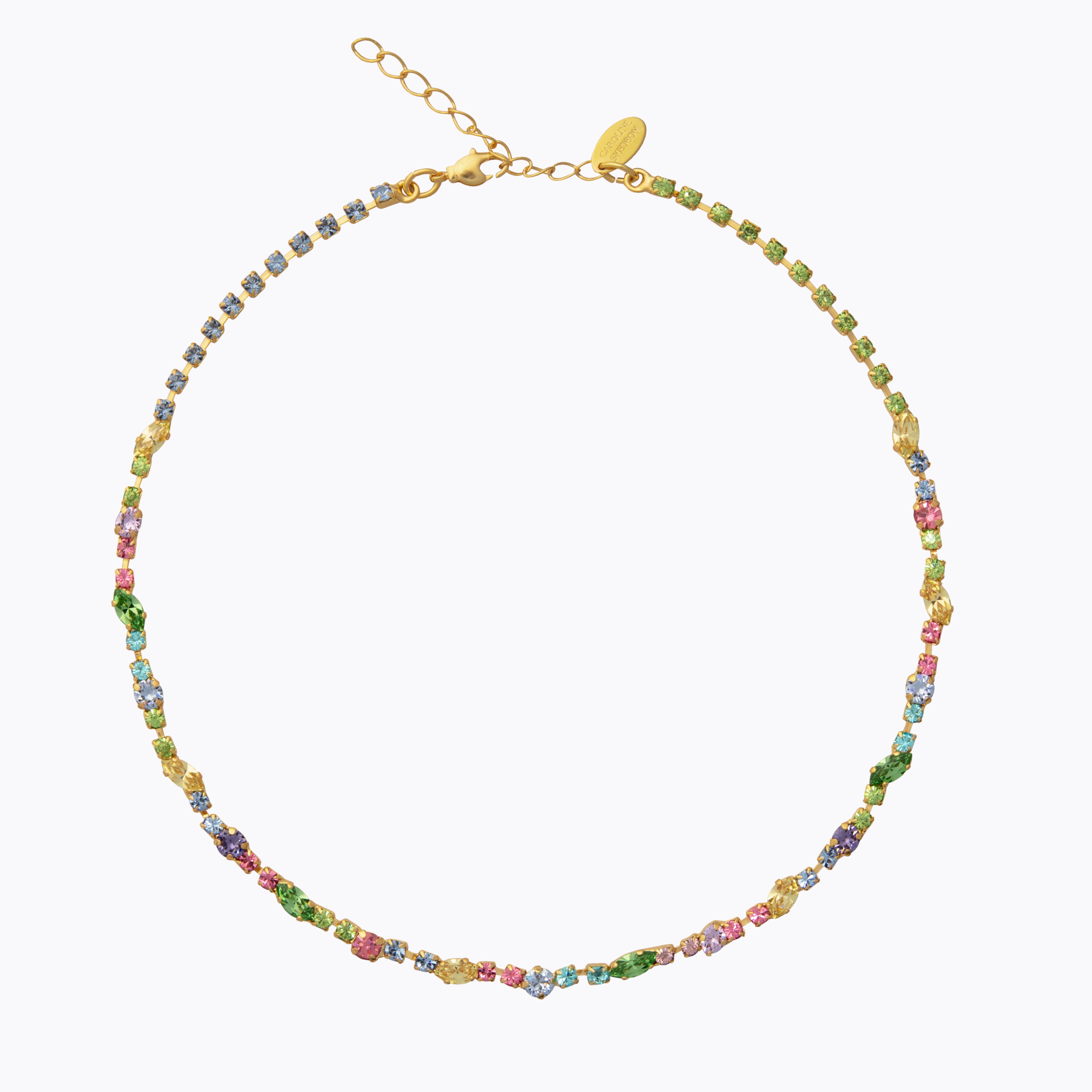 Antonia Necklace - Elegant Pastel Color Combo Jewelry for Women | Perfect for Weddings, Parties & Everyday Wear