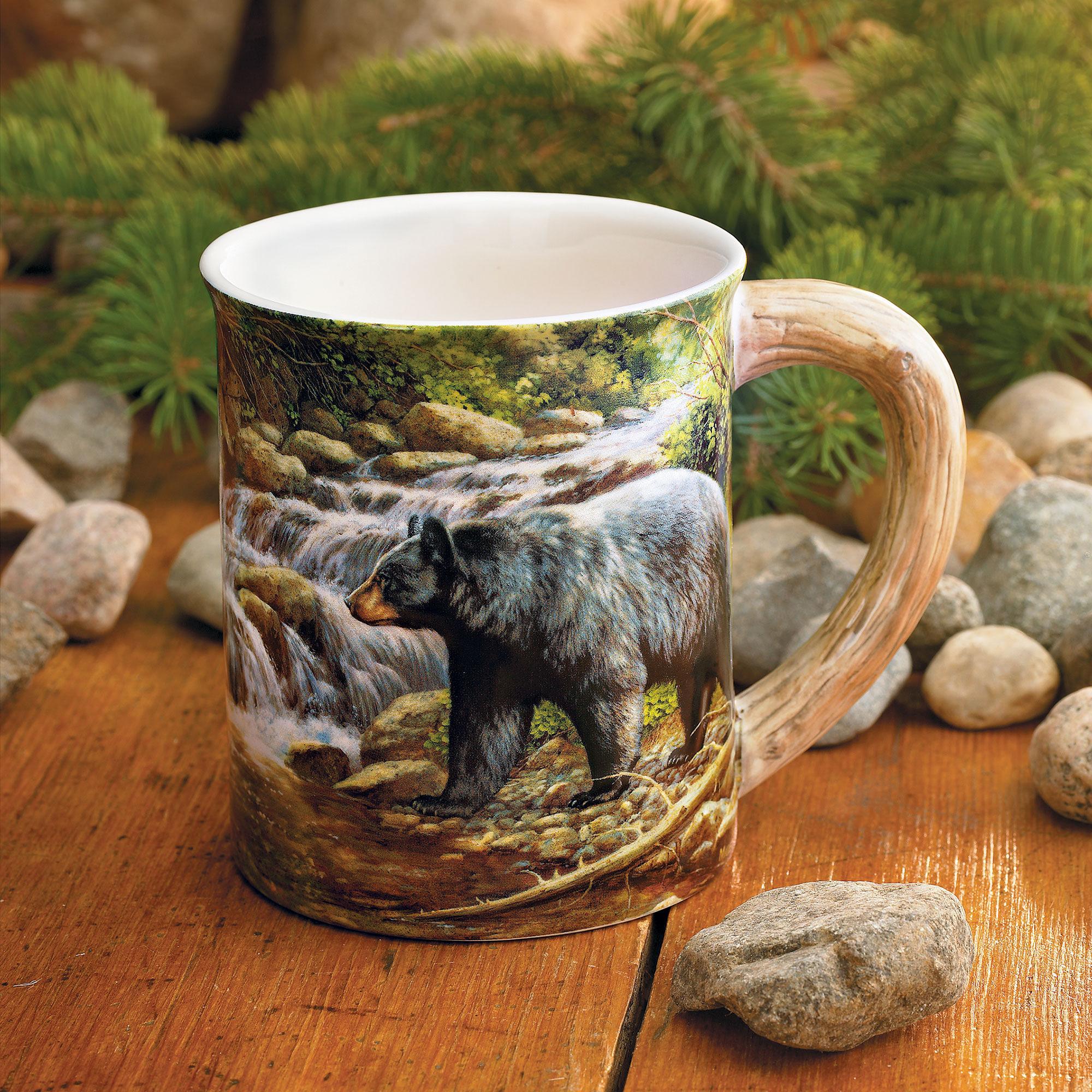Handcrafted Bear-Shaped Ceramic Mug - Perfect for Coffee, Tea & Hot Chocolate - Ideal for Home, Office & Gifts
