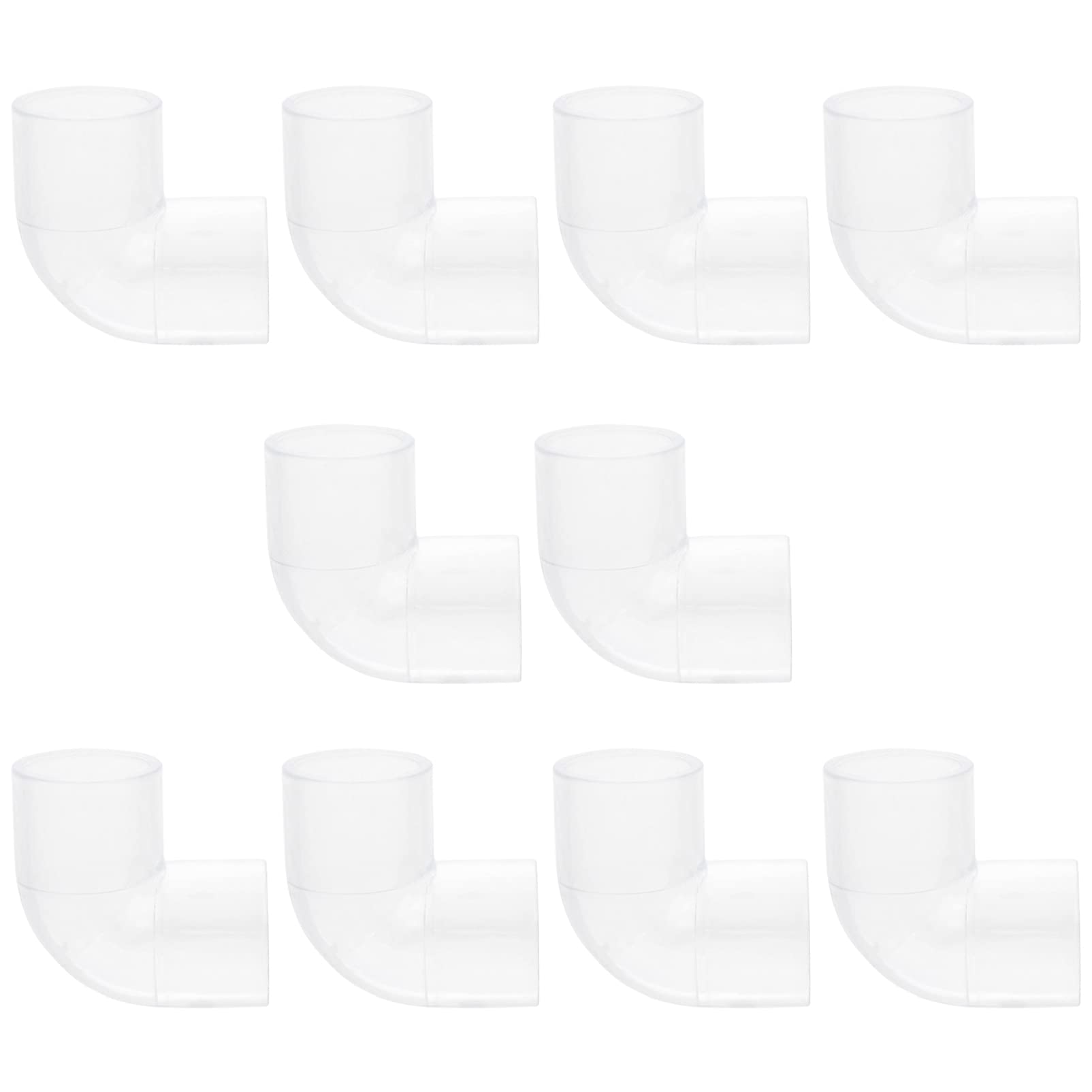 10PCS Plastic Aquarium Air Valve Connectors for 25mm Fish Tank Tubing - Durable Inline Air Line Fittings for Pond, Hydroponics & Bubble Walls (Aquarium Accessories)