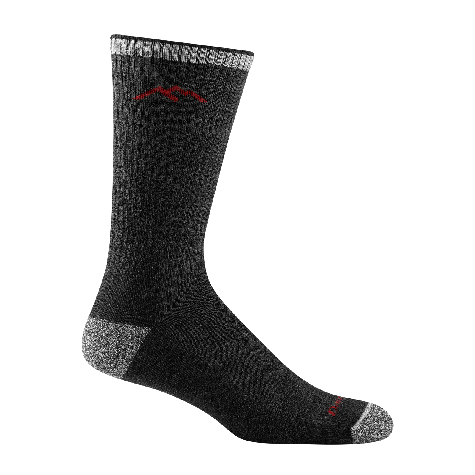 Darn Tough Hiker Midweight Cushioned Boot Socks for Men - Black | Moisture-Wicking & Durable Hiking Socks for Outdoor Adventures & Daily Wear