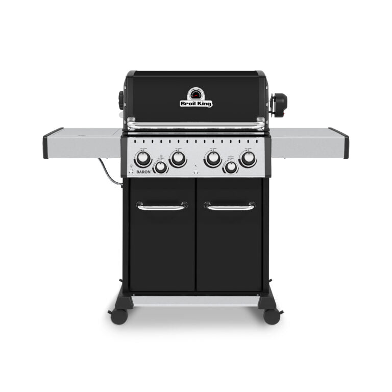 Broil King Baron 490 Pro Natural Gas BBQ Grill - 4 Burner Outdoor Gas Grill for Backyard, Patio & Tailgating | Heavy-Duty Stainless Steel Construction | Perfect for Grilling, Smoking & Entertaining