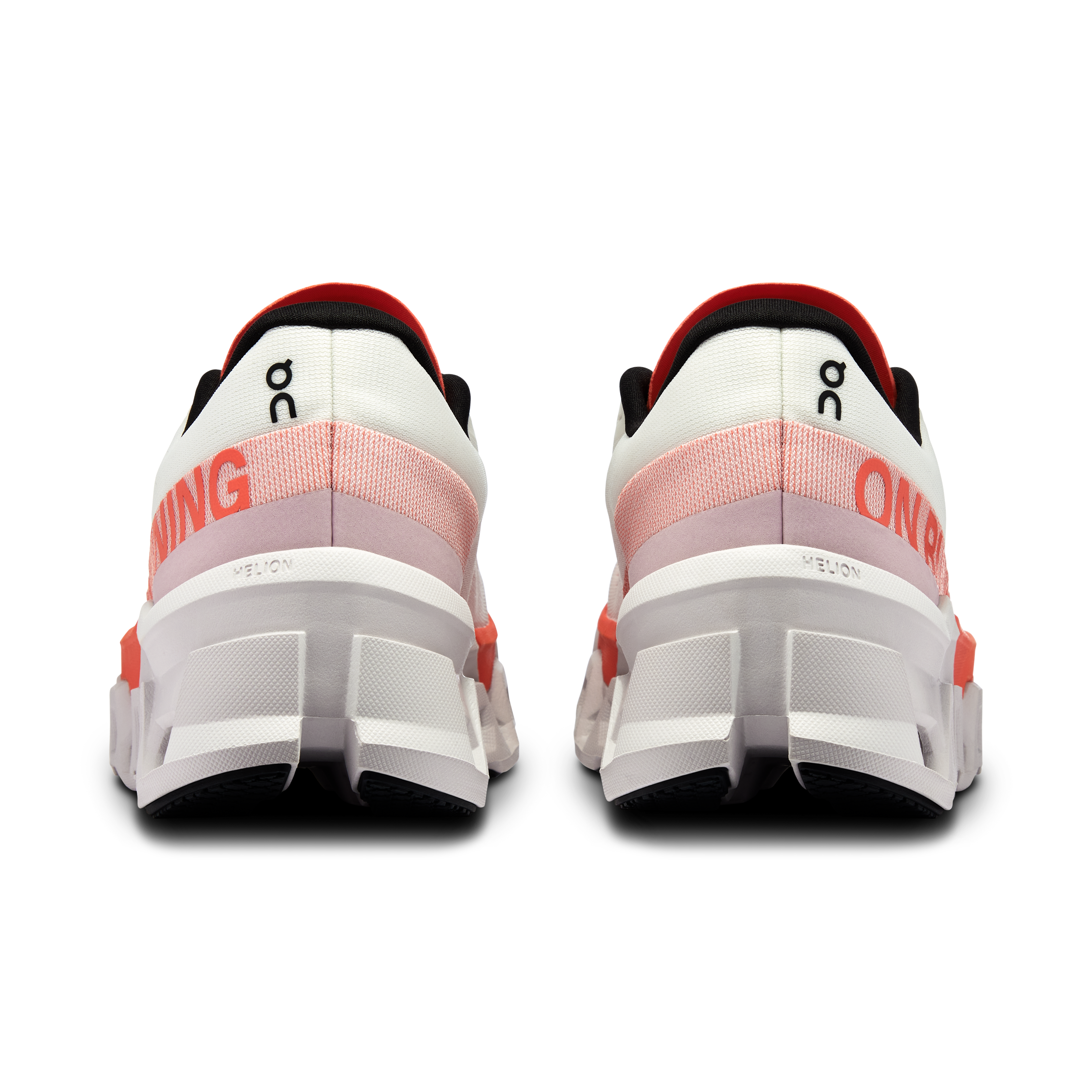 On Running Women's Cloudmonster 2 Running Shoes - Undyed/Flame Color - Lightweight Cushioned Sneakers for Road Running & Training | Perfect for Marathon, Jogging & Gym Workouts