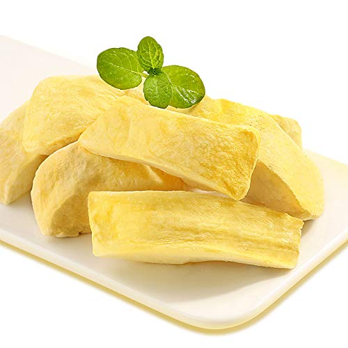 Freeze-Dried Durian Snacks - Premium Lau Lin Gon Durian Chips 30g/1.06oz - Crunchy Natural Fruit Treat for Snacking, Baking & Gifting