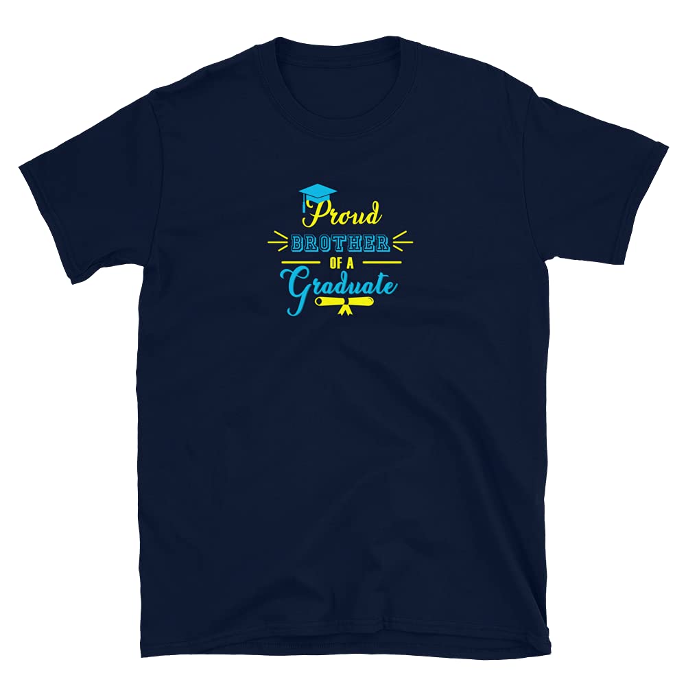 Funny Personalized Graduation Gift Shirt - Proud Relative of a Graduate T-Shirt for High School, College, Masters & PhD Grads - Class of 2021 Navy Blue - Perfect for Graduation Parties & Family Photos