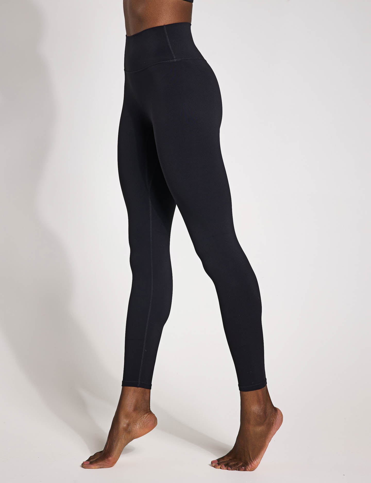 Chloe Cloud Core High Waist Yoga Leggings for Women - Black | Soft & Stretchy Workout Pants for Running, Gym & Lounge