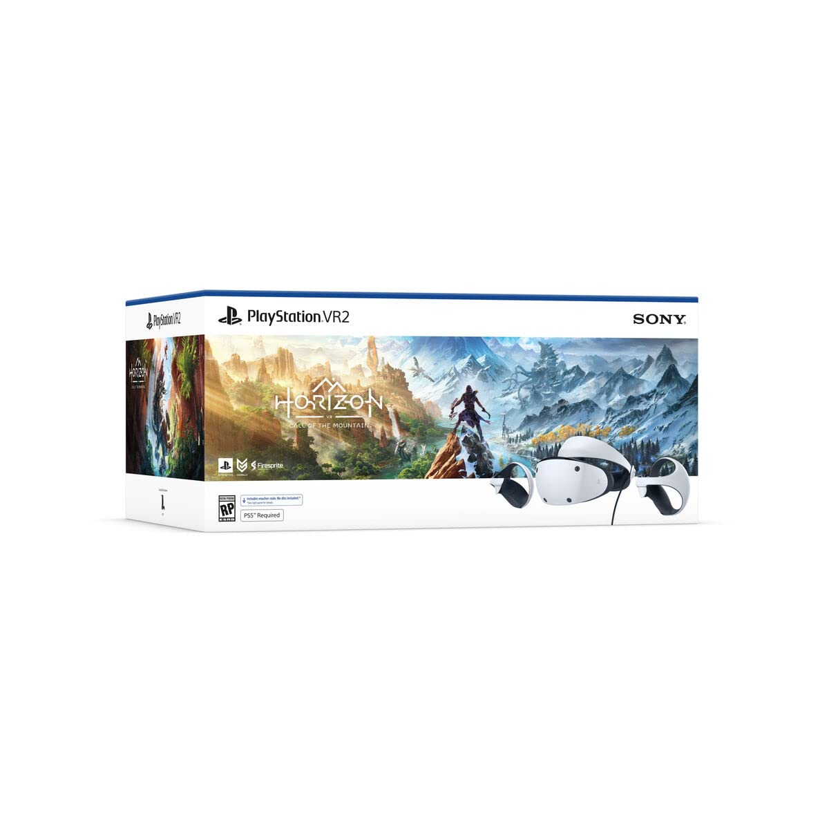 PlayStation VR2 Horizon Call of The Mountain™ Bundle - Immersive VR Gaming Headset for PS5 | Virtual Reality Experience with Motion Tracking & 4K HDR | Perfect for Action-Adventure Gaming & Interactive Entertainment