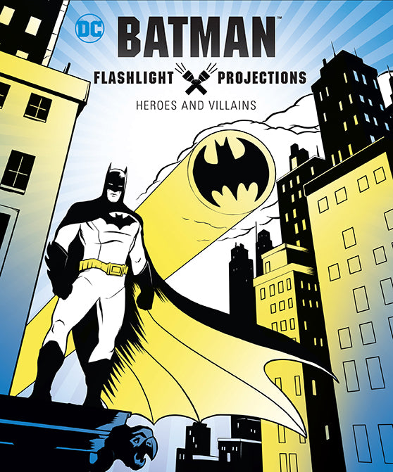 Batman Flashlight with Projections - Superhero Night Light for Kids & Collectors - Perfect for Bedroom, Parties & Halloween Decor