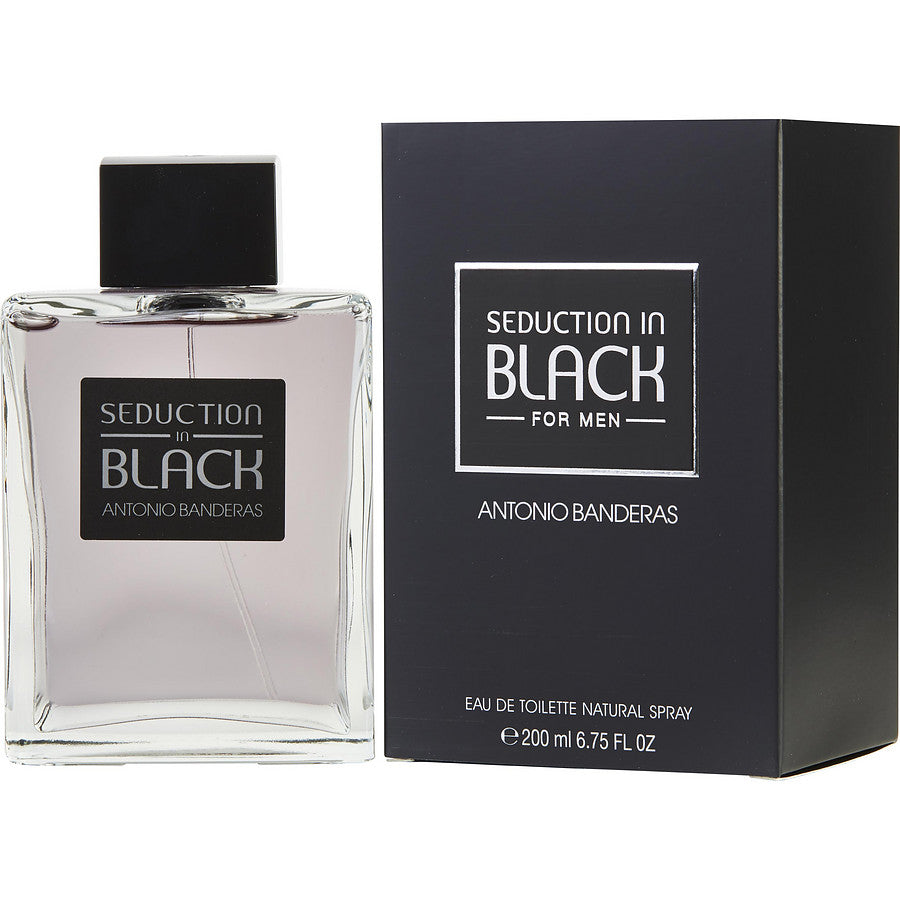 Antonio Banderas Black Seduction 200ML EDT Spray for Men - Long-Lasting Fragrance for Date Night & Special Occasions
