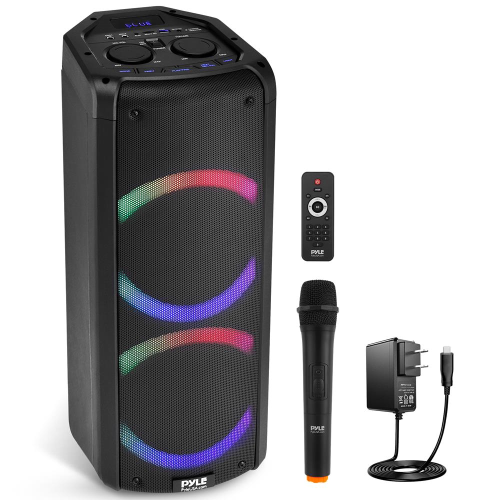 Portable Wireless PA System with Bluetooth - Rechargeable Battery, 1000W Output for Outdoor Events, Parties, and Public Speaking