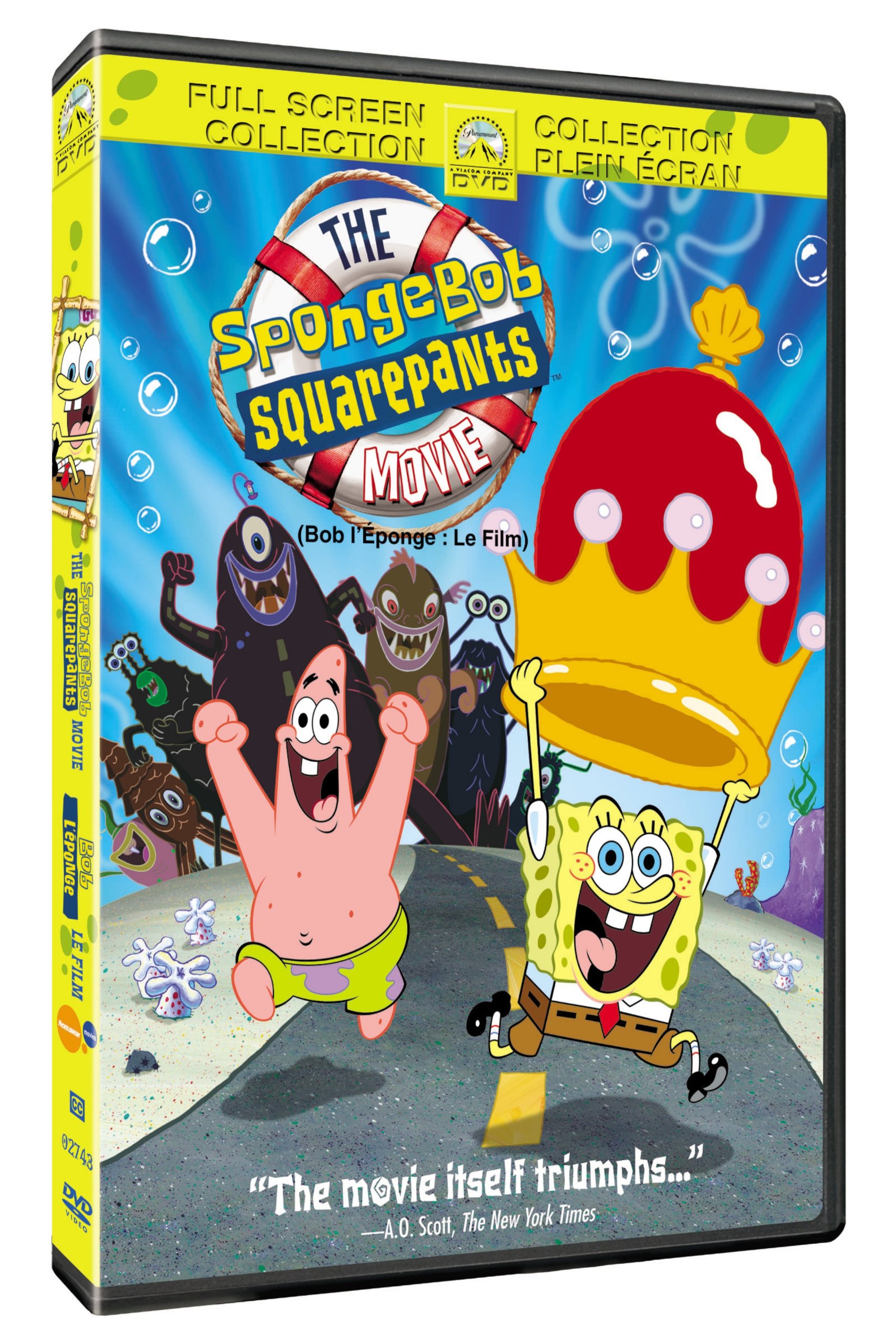 SpongeBob SquarePants The Movie - Full Screen Edition | Family Friendly Animated Comedy Film | Perfect for Kids Birthday Parties & Movie Nights