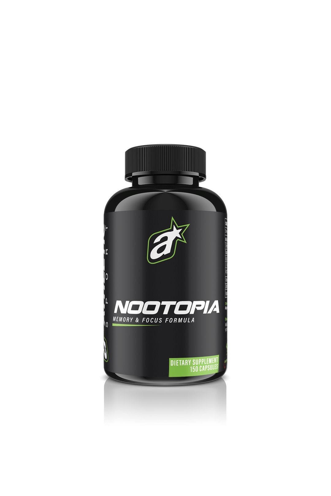 Best Athletic Sport Nootropic Supplement - 150 Capsules for Focus & Energy | Pre-Workout, Study & Gaming Performance Booster