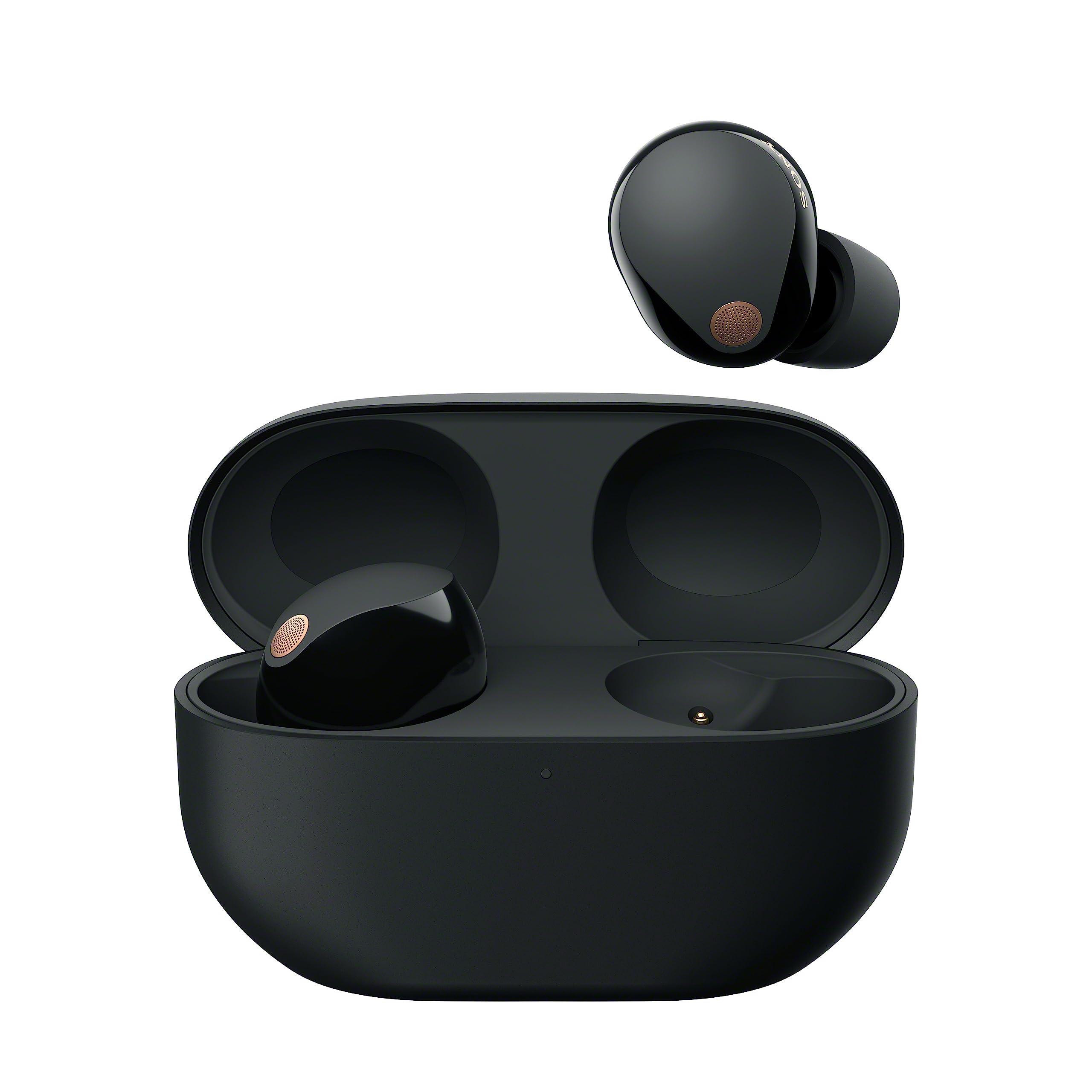 Sony WF-1000XM5 Wireless Noise Cancelling Earbuds with Alexa Built-in, Bluetooth 5.2, 24H Battery Life, Fast Charging, IPX4 Waterproof, Compatible with iPhone & Android - Black | Perfect for Travel, Workouts & Daily Commute