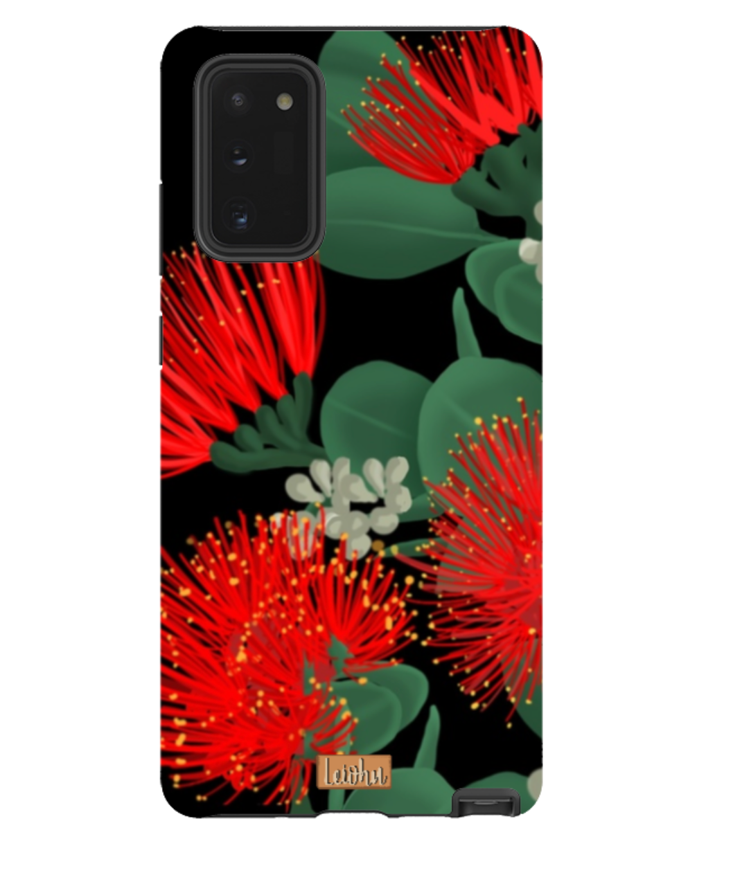 Ōhi'a Lehua Hawaiian Flower Case for Samsung Galaxy Note - Durable & Stylish Phone Cover for Daily Use, Travel & Outdoor Adventures