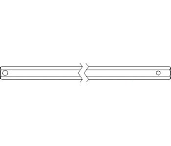 Case IH Combine Discharge Beater Shaft Replacement Part A-130217C2 | Compatible with Harvesters & Agricultural Equipment | Durable Farming Machinery Component
