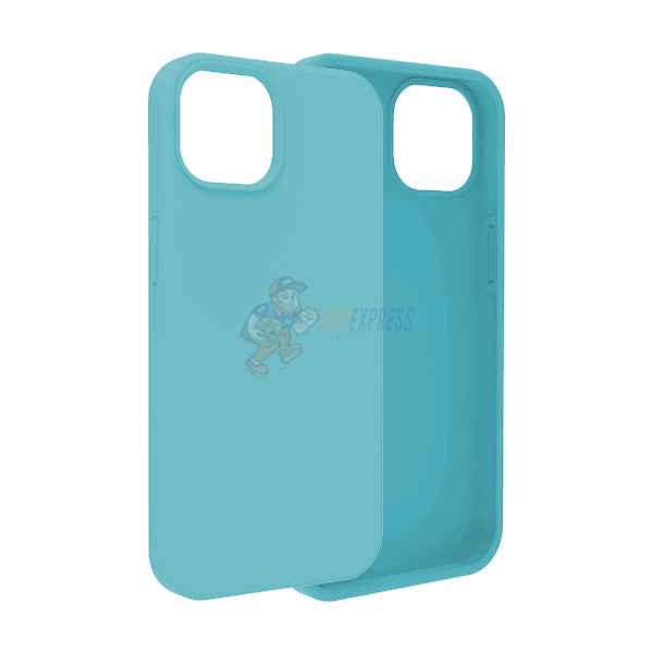 iPhone 15 Slim Soft Silicone Shockproof Case - Light Blue | Ultra Protective Phone Cover for Everyday Use, Travel & Outdoor Activities