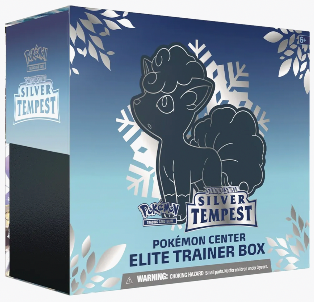 Silver Tempest Pokemon Elite Trainer Box (ETB) – Exclusive Collectible Cards, Sleeves & Dice – Perfect for TCG Battles & Pokemon Card Collectors