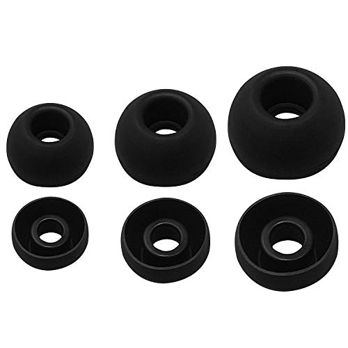 LG Tone Replacement Eartips - Wireless Headset Ear Buds for Sports & Workouts