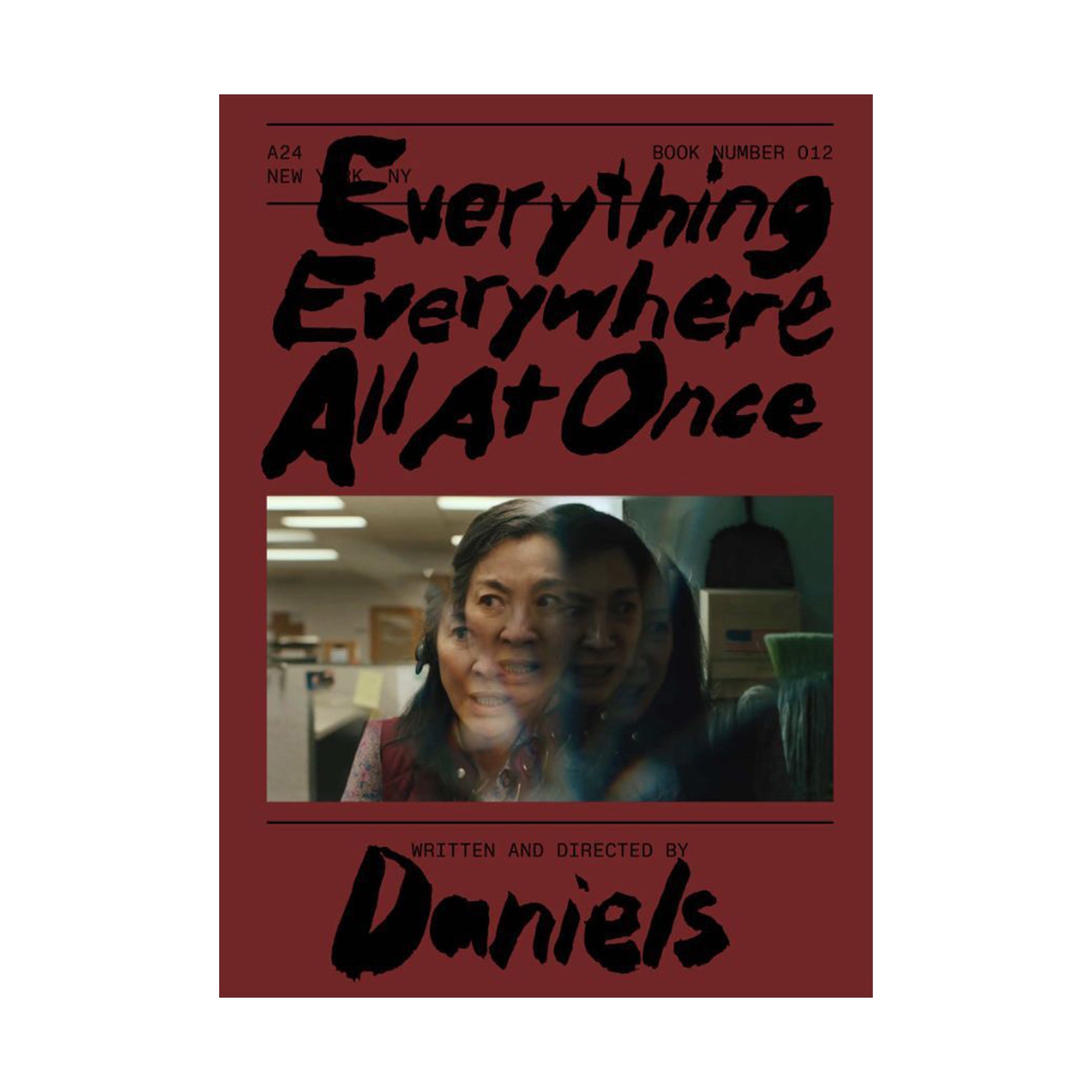 A24: Kwan & Scheinert Everything Screenplay Hardcover Book - Perfect for Film Students, Screenwriters & Movie Enthusiasts