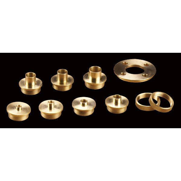 CMT TGA 7 Bushing Template Guide Kit (10 PCS) for Woodworking Routers - Perfect for Cabinet Making, Joinery, and Precision Routing Projects