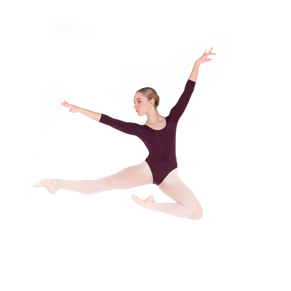 Foundations 6 Ballet Leotard for Girls - Stretchable Dancewear for Ballet, Jazz & Gymnastics - Perfect for Dance Class, Recitals & Performances