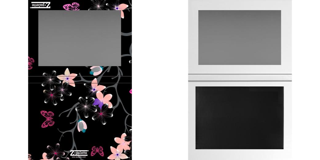 Custom Extra Large Z Palette - Magnetic Makeup Palette for Eyeshadows & Blush - Perfect for Professional Makeup Artists & Travel Organizers
