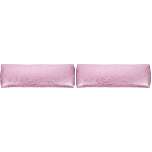 FRCOLOR 2-Piece Leather Nail Tech Hand Rest Pillow for Manicure & Pedicure - Ergonomic Arm Support for Nail Artists & Salon Professionals | Perfect for Gel, Acrylic, and Nail Art Application