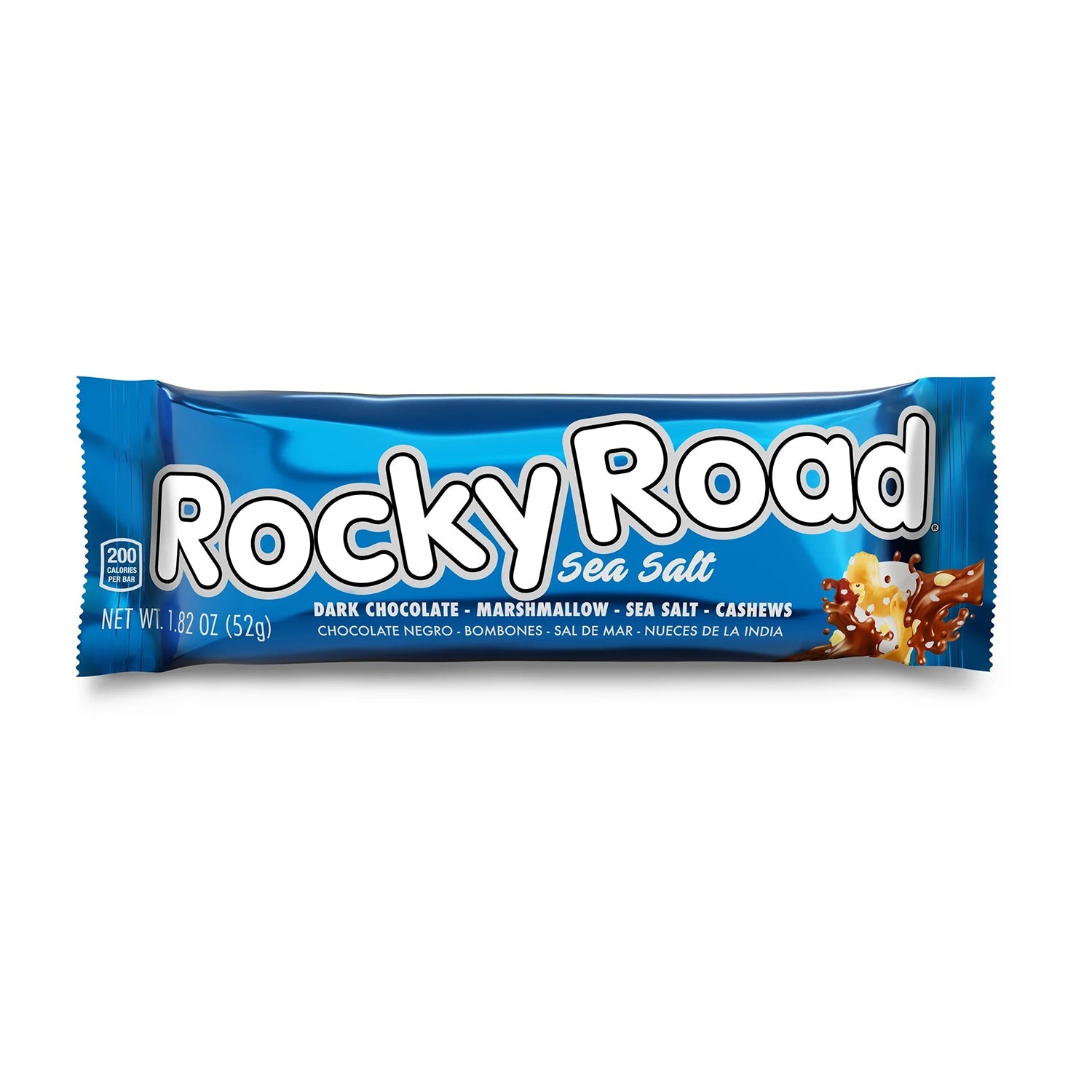 Annabelle's Rocky Road Sea Salt Chocolate Bar - 24 Count Box | Gourmet Dessert for Parties, Gifts & Snacking