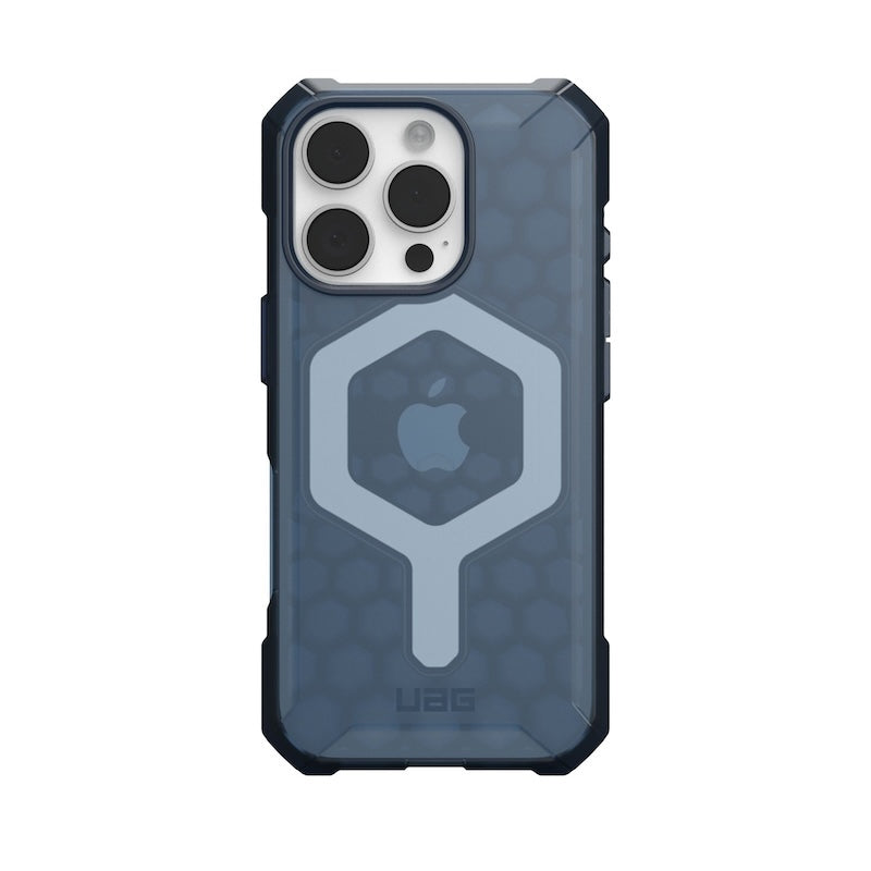 UAG Essential Armor Case for iPhone 16 Pro - Blue | Military-Grade Drop Protection | Slim Protective Phone Cover | Perfect for Outdoor Adventures & Daily Use
