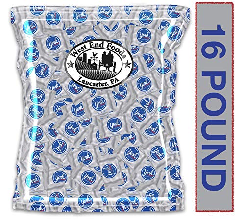YORK Peppermint Milk Chocolate Patties - Bulk Candy 16 lbs (Pack of 16 Pounds) - Perfect for Party Favors, Office Snacks, and Holiday Gift Baskets