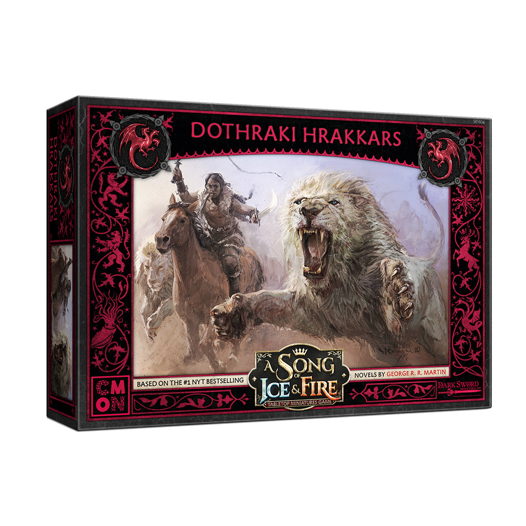 SIF: Targaryen Dothraki Hrakkers - Game of Thrones Collectible Figurine for Fans & Fantasy Decor | Perfect for Display, Gifting & Themed Parties