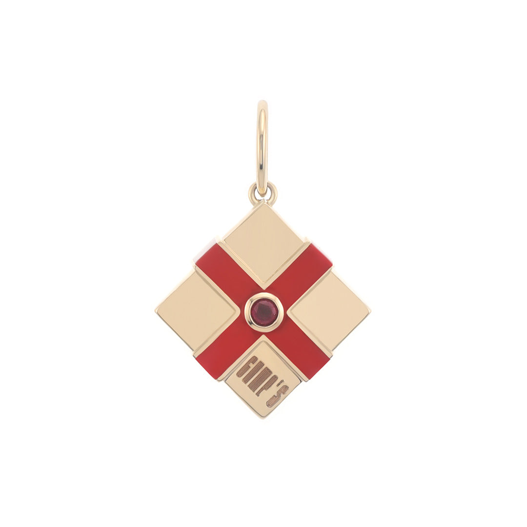 Gump's Elegant Gift Box Charm - Perfect for Birthdays, Anniversaries & Special Occasions | Jewelry Gift Box for Women