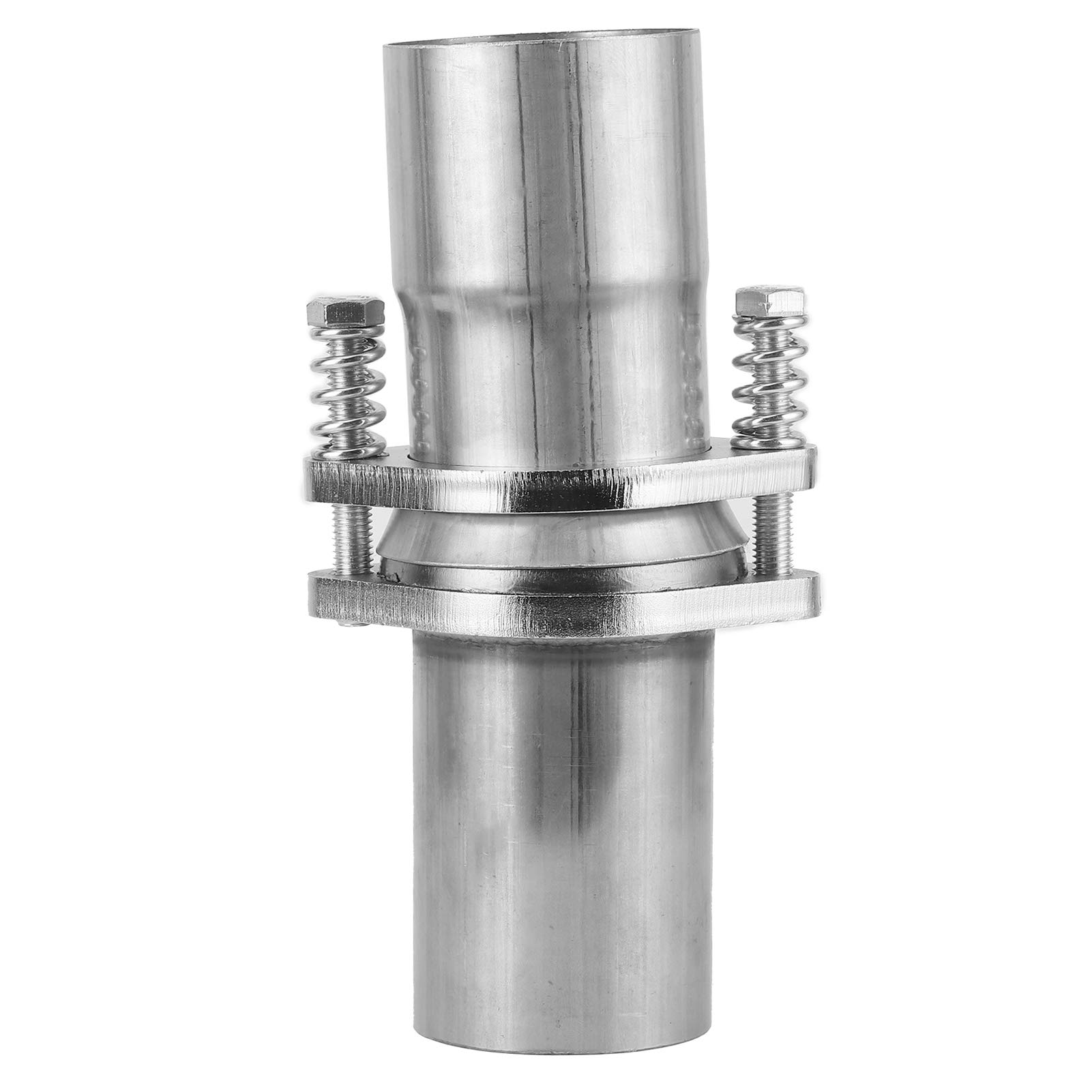 Universal 2.75in ID to 2.75in OD Exhaust Pipe Flange Repair Kit with Spring Bolt - Quick Fix for Leaky Exhaust Systems - Perfect for Cars, Trucks & Motorcycles