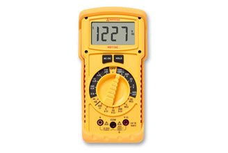 Fluke Amprobe HD110C Digital Multimeter - 3 1/2 Digit LCD Display, T-Shaped Design, True Heavy Duty, Data Hold Function - Perfect for Electricians, HVAC Technicians & DIY Home Repairs
