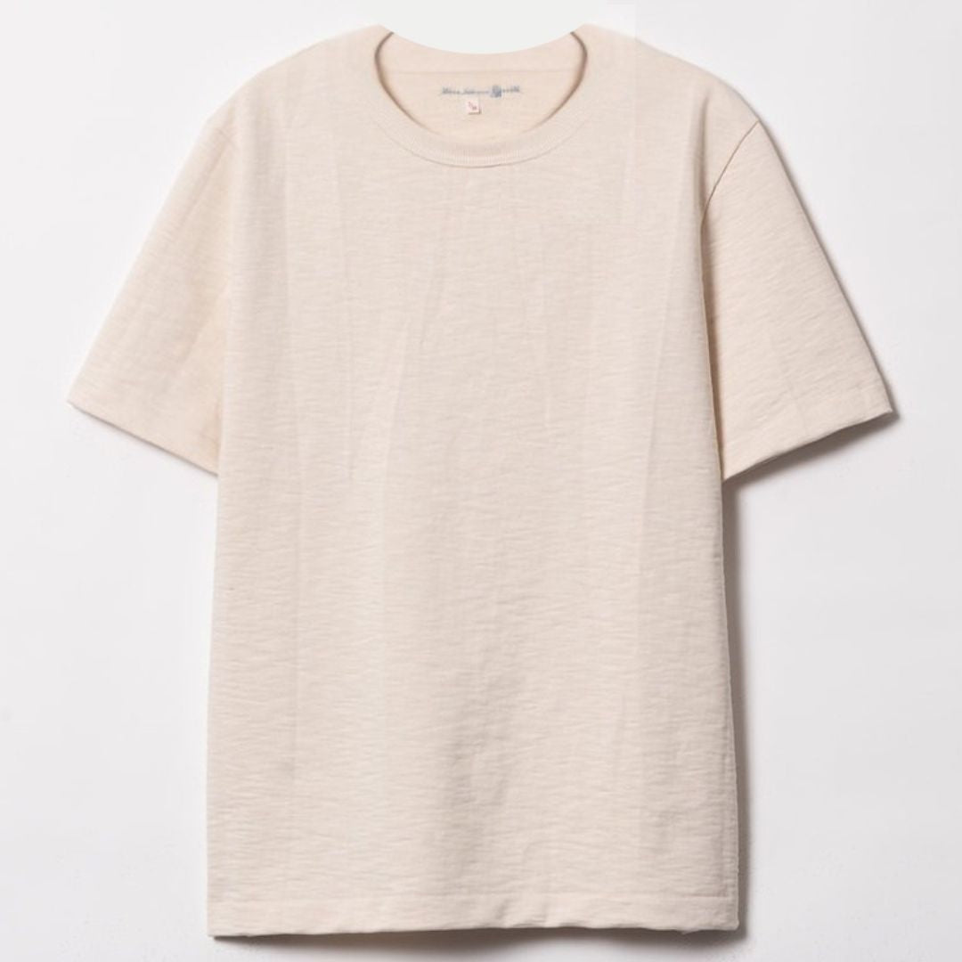 Nature 2S14 Relaxed Fit Loopwheeled Heavyweight Cotton T-Shirt for Men | 10.7 oz Soft Premium Tee | Casual Wear, Street Style & Everyday Comfort