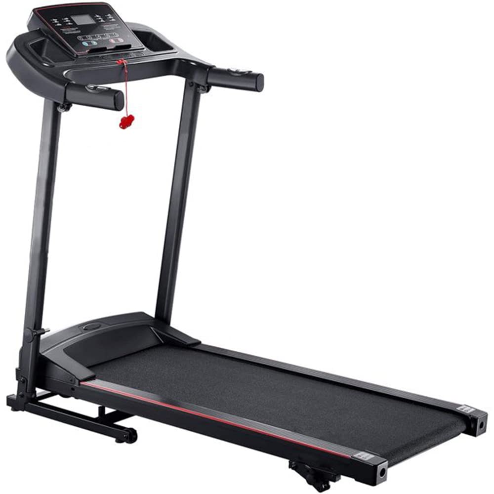 Bidook 2.0 HP Folding Treadmill - Electric Home Treadmill with LED Display, Bluetooth Speaker & Cup Holder | Compact Space-Saving Design for Home Gym, Office & Apartment Workouts