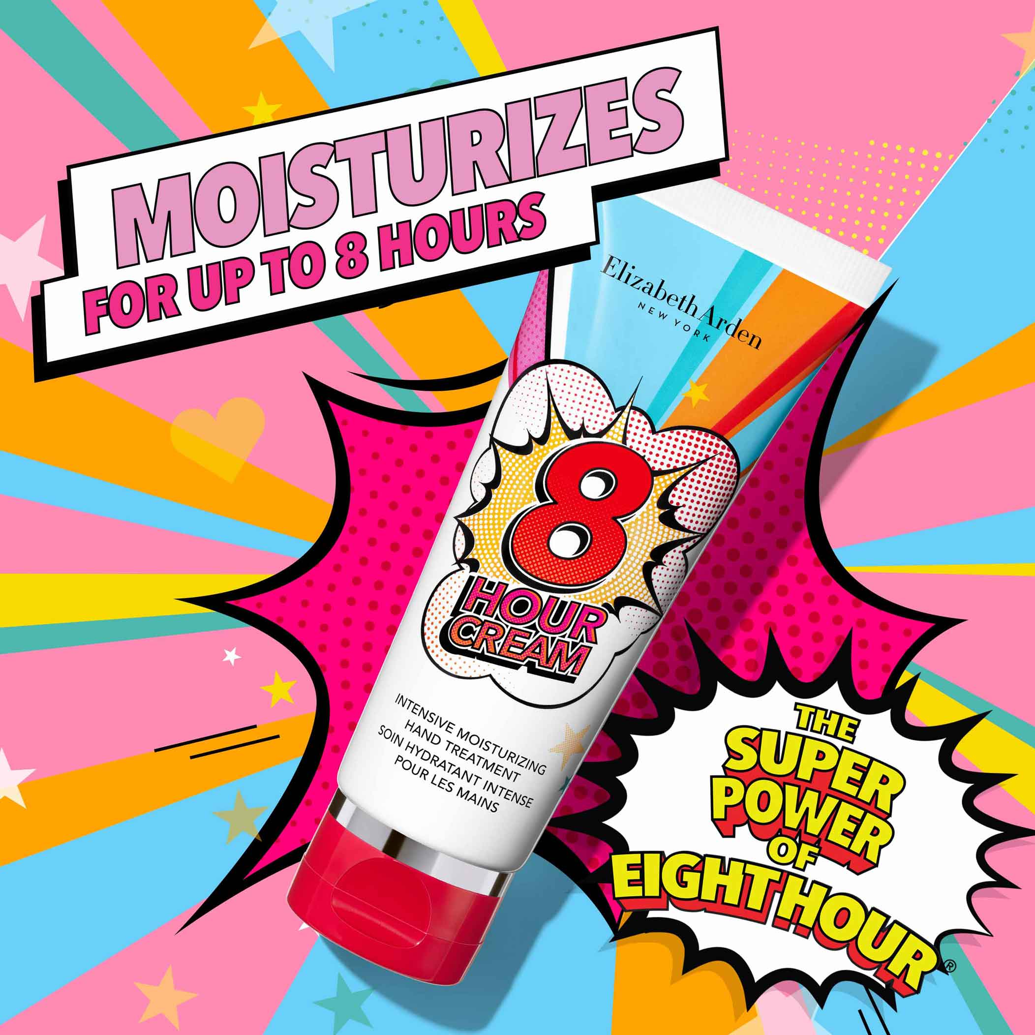 Limited Edition Eight Hour® Cream Intensive Moisturizing Hand Treatment - Deep Hydration for Dry, Cracked Hands - Perfect for Winter Care & Nighttime Repair