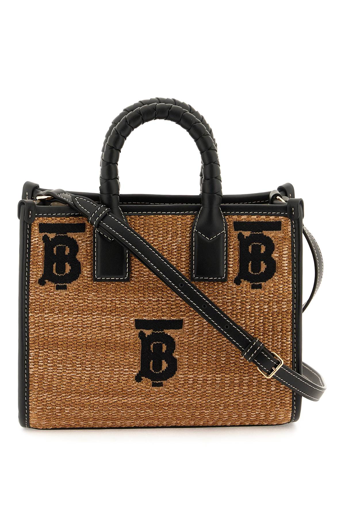 Burberry 'Freya' Mini Tote Bag for Women - Luxury Leather Crossbody Handbag - Perfect for Work, Travel & Everyday Use