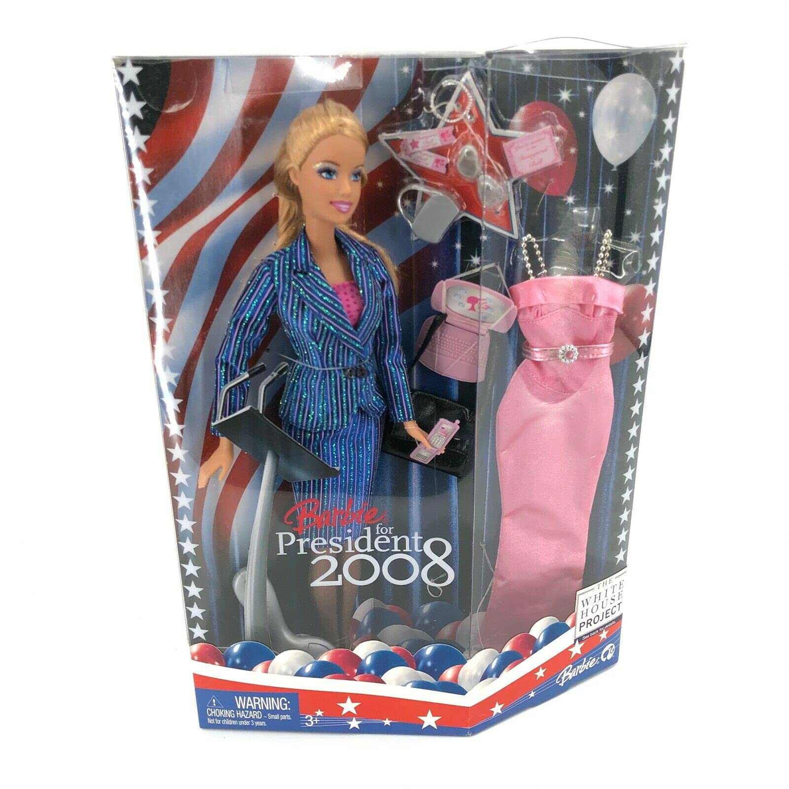 2008 Barbie President Doll Blonde - Collectible & Play