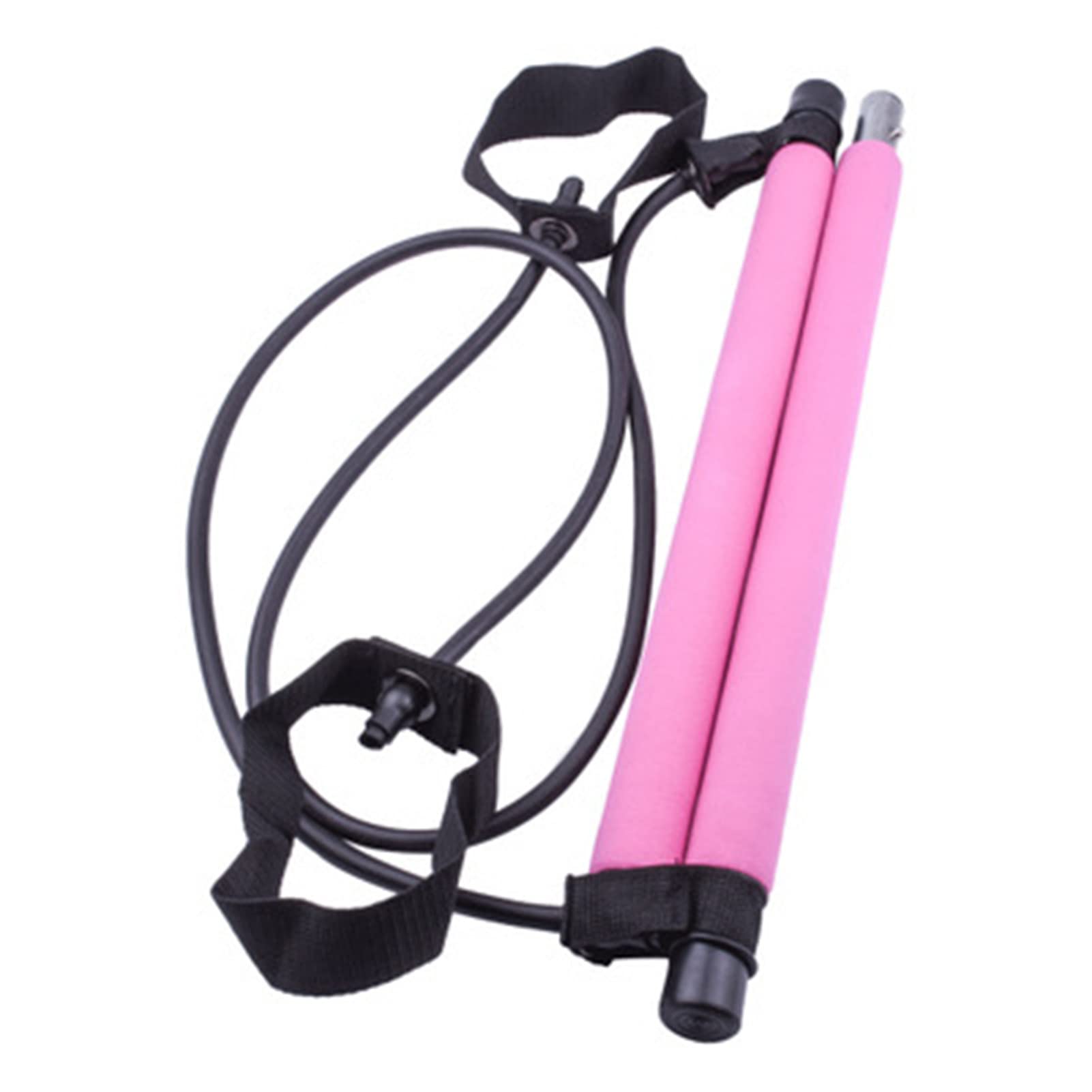 Hislaves Portable Home Gym Equipment - Elastic Pull Rope, Resistance Bands for Pilates, Yoga & Fitness Training | Perfect for Home Workouts, Travel & Office Exercises