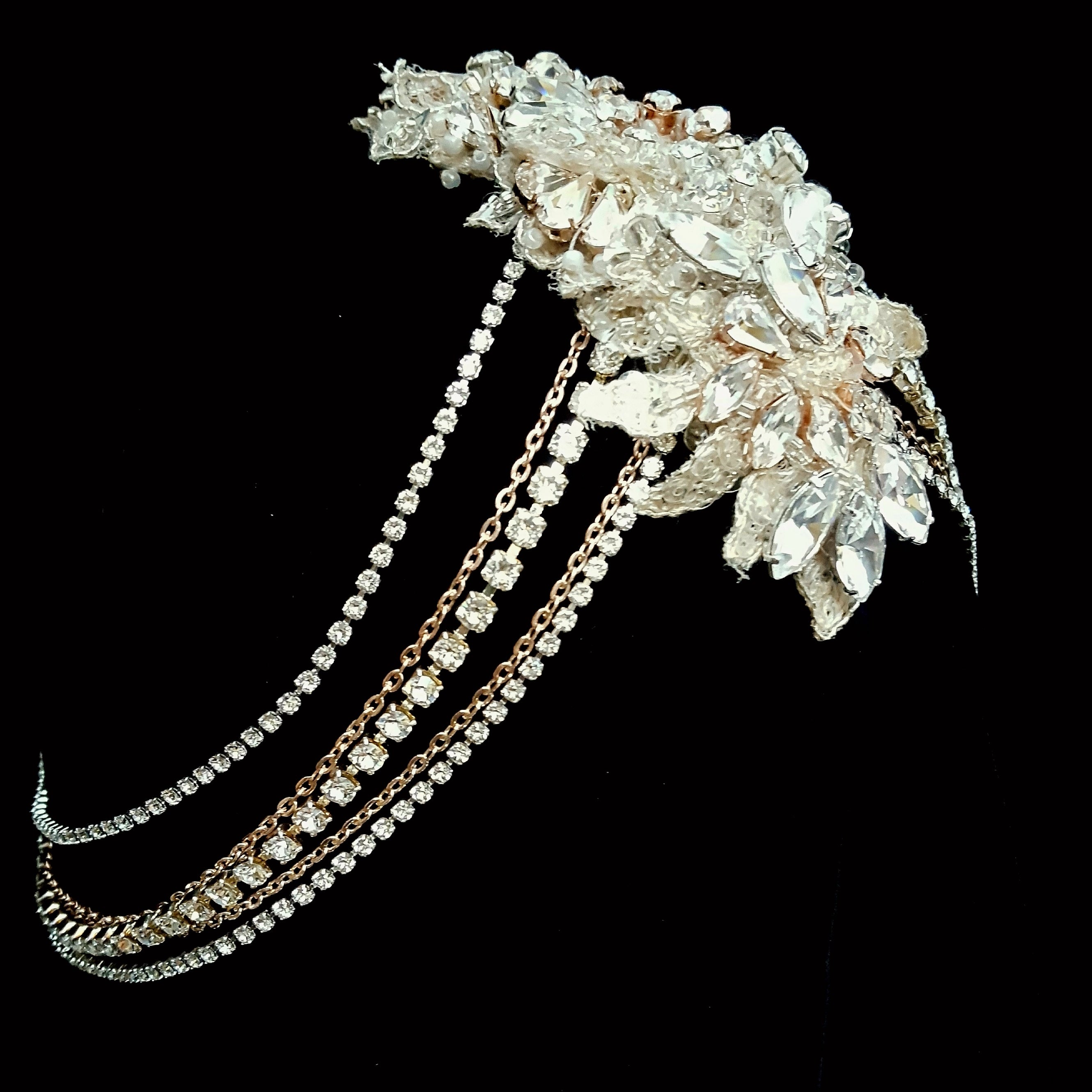 Elegant Bohemian Bridal Headpiece - Allegra by Kezani | Perfect for Weddings, Boho-Chic Events & Festival Fashion Accessories