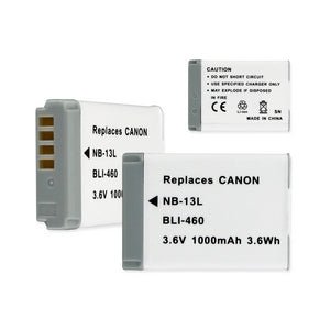 Canon NB-13L Rechargeable Lithium-Ion Battery for PowerShot G7X G5X G9X SX730 SX740 G7X II G9X II SX620 HS - Perfect for Travel Photography & Vlogging