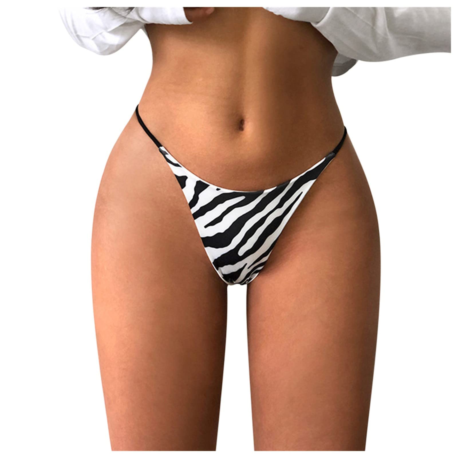 MASKE Women's Boyshort Panties - Soft T-Back G-String Lingerie with Sexy Prints | Comfortable Underwear for Date Night, Valentine's Gift & Special Occasions