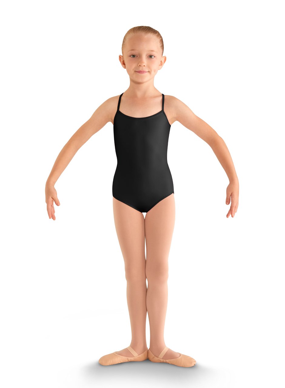 Bloch Dance Girls Begonia Flower Back Camisole Leotard - Perfect for Ballet, Jazz, and Contemporary Dance Performances