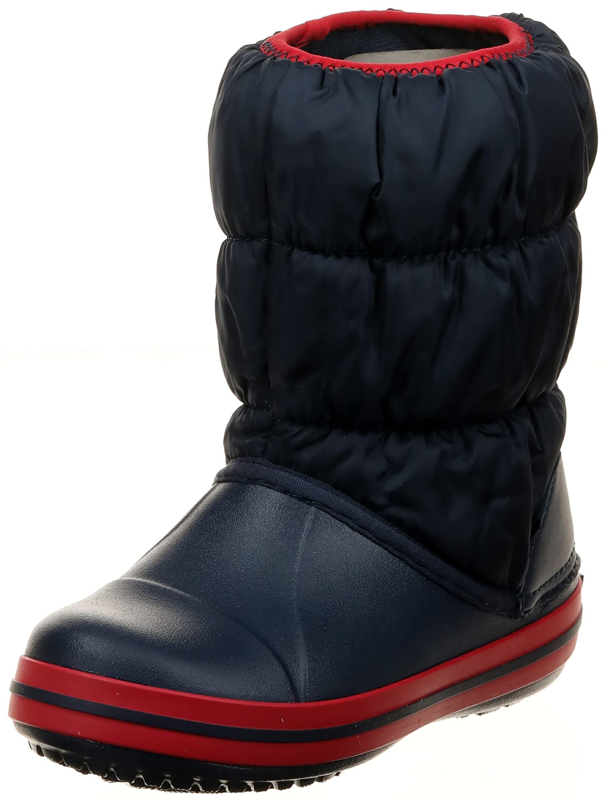 Crocs Girls' Fashion Boots - Waterproof Winter Boots for Kids, Lightweight & Comfortable for Outdoor Play, School & Snow Days
