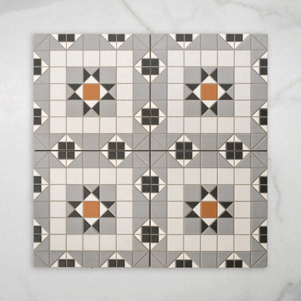 Alicante Derby Matt Cushioned Edge Porcelain Tile 316x316mm - Premium Bathroom & Kitchen Flooring for Modern Homes