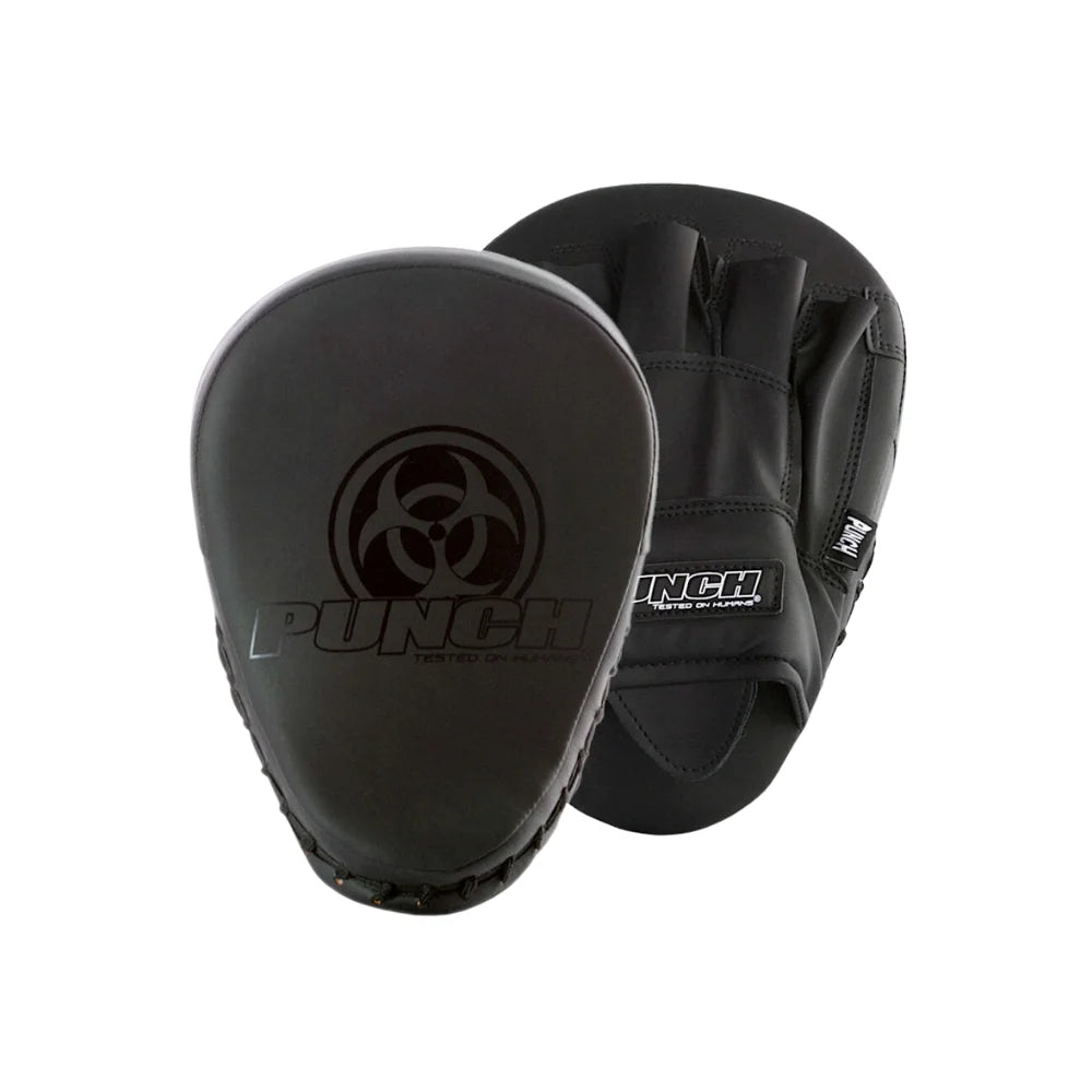 URBAN BOXING FOCUS PADS - Quick Release Easy On/Off Training Mitts for Boxing & MMA - Perfect for Home Gym, Martial Arts Practice & Partner Drills