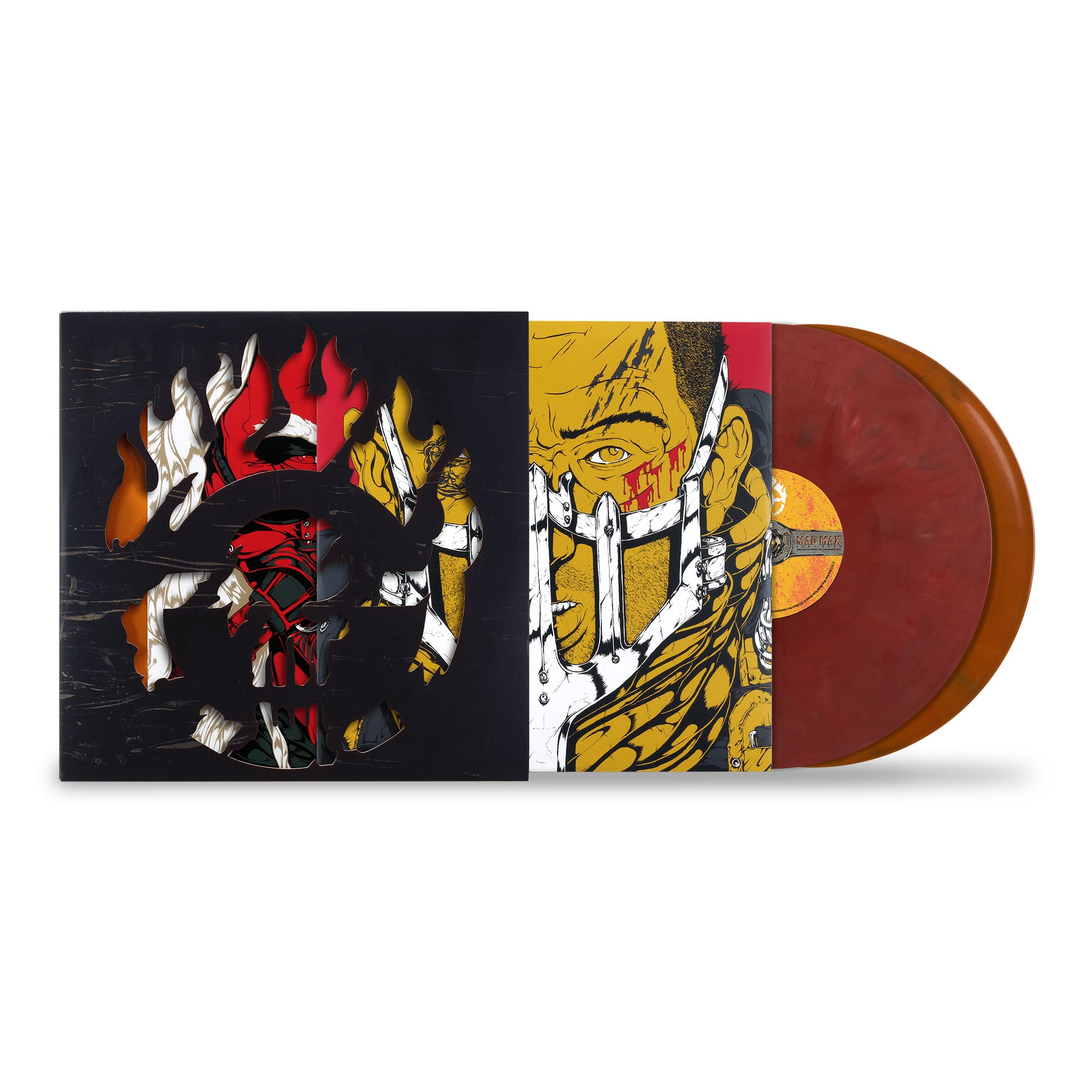 Mad Max Fury Road Original Motion Picture Soundtrack 2XLP Vinyl Record - Perfect for Movie Nights & Collector's Display